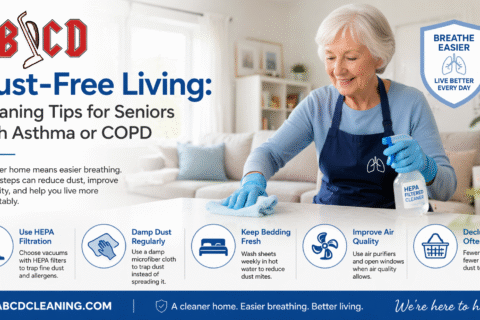 Cleaning Tips for Seniors with Asthma or COPD